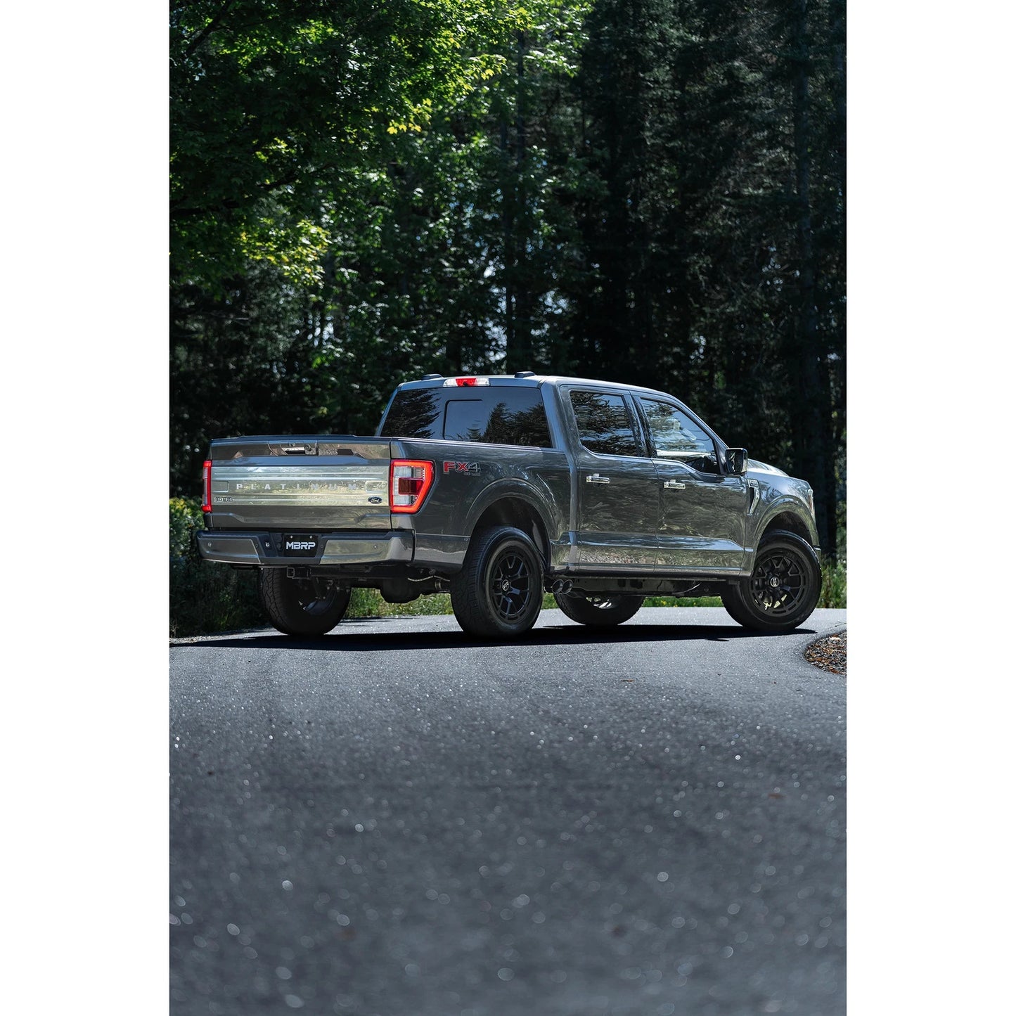 MBRP Aluminized Dual Pre-Axle Cat Back Exhaust w/ 2.5in OD Tips | Ford F150 (21+) (S5219AL)