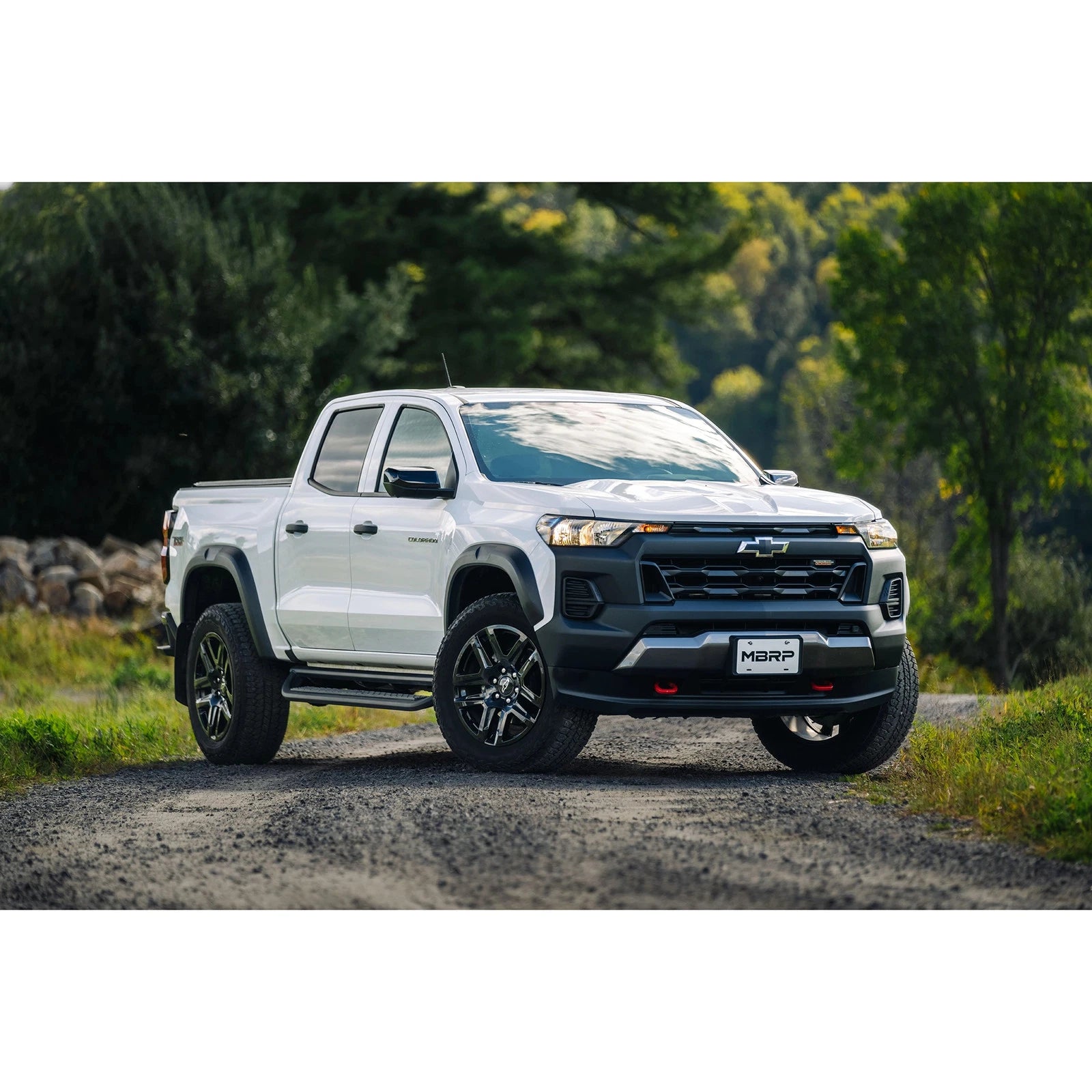 MBRP 3in Aluminized Steel Black Cat-Back Single Side Exit Exhaust | Chevrolet Colorado / GMC Canyon (23) (S5015BLK)