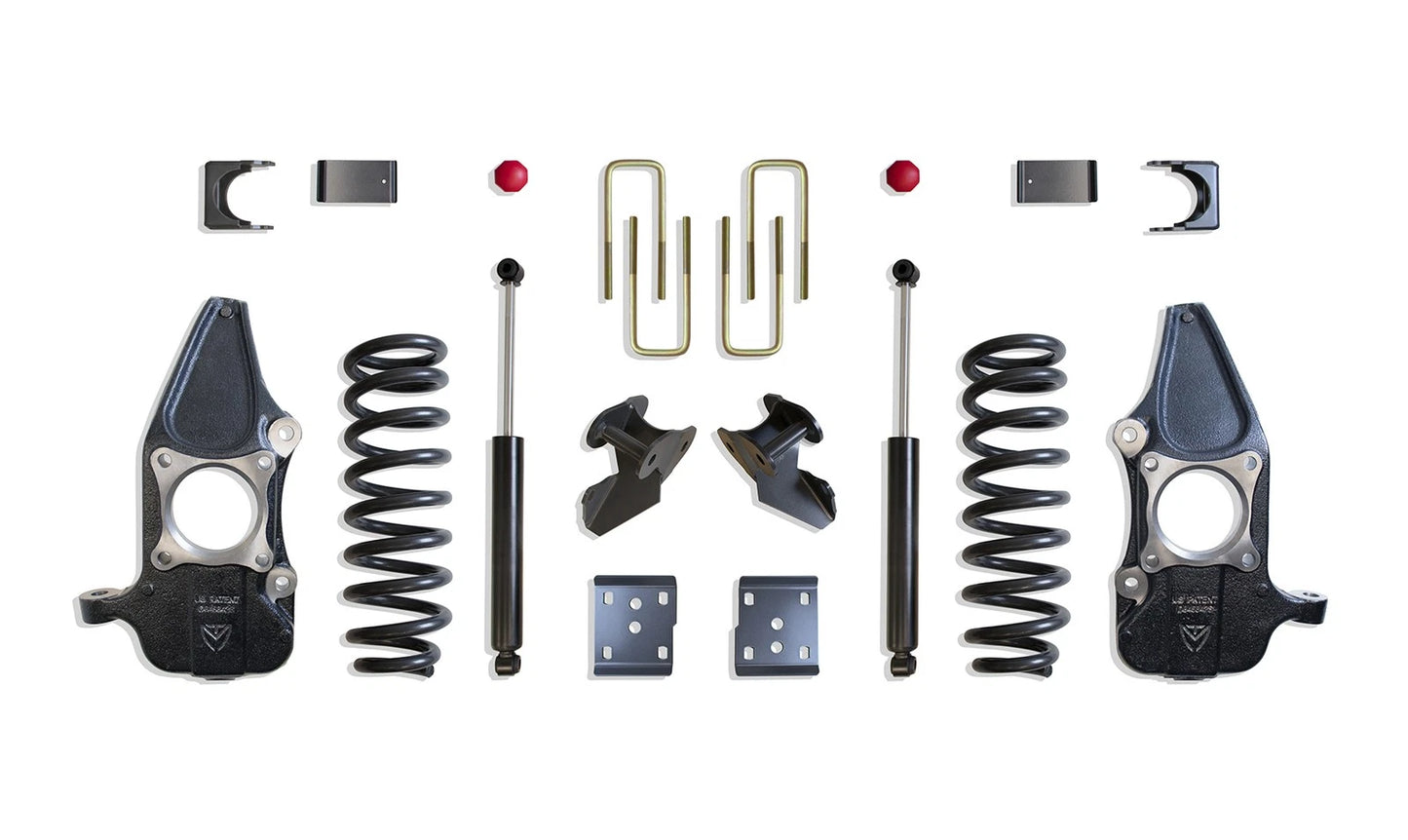 Maxtrac Suspension KC333435-4 3"/5" Lowering Kit For 2009-2014 Ford F-150