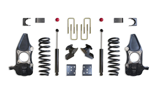 Maxtrac Suspension KC333435-4 3"/5" Lowering Kit For 2009-2014 Ford F-150