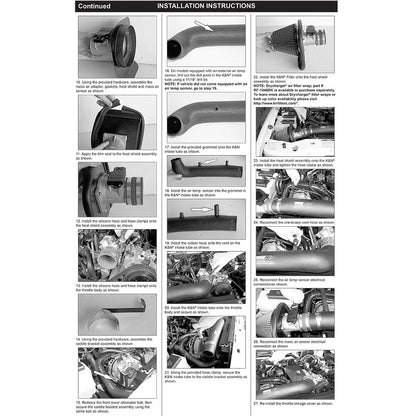 K&N 97-00 Ford Ranger V6-4.0L Performance Intake Kit | Ford Ranger (97-00) (57-2527)