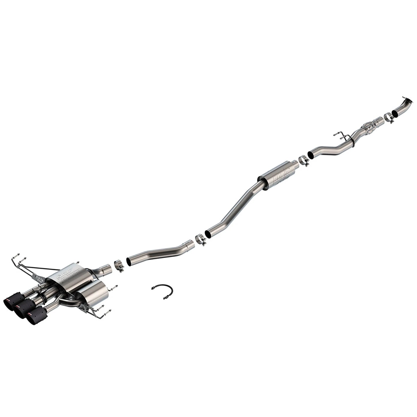 Borla 2.75in ATAK Cat-Back Exhaust System | Acura Integra Type S (24+) Carbon Fiber & Black Anodized (140986CFBA)