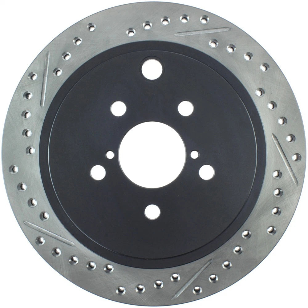 StopTech 127.47031R Rear Right Drilled Brake Rotor for 13-18 BRZ / 10-14 Legacy