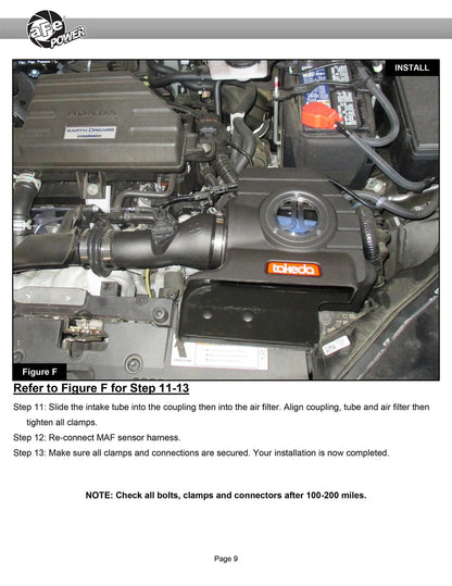 aFe Momentum GT Pro Dry S Cold Air Intake | Honda CR-V 1.5L (17-20) (56-70023D)