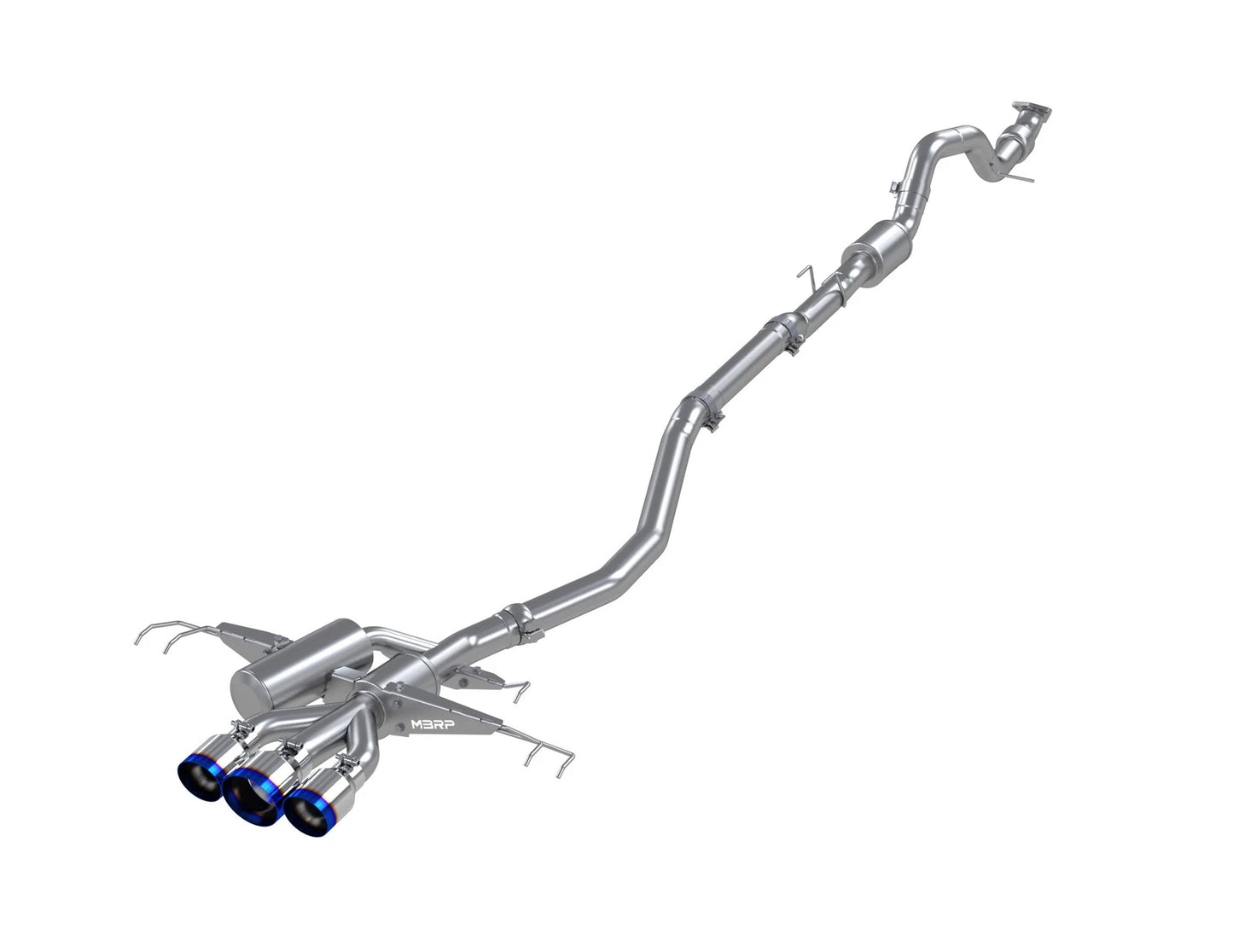 MBRP Stainless Steel Cat-Back Exhaust System | 2017-2021 Honda Civic Type-R (S4901304/BE/CF)