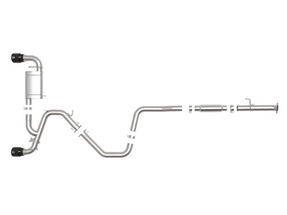 aFe Takeda 3in SS Cat-Back Exhaust | Hyundai Veloster N (19-20) (49-37008-B)