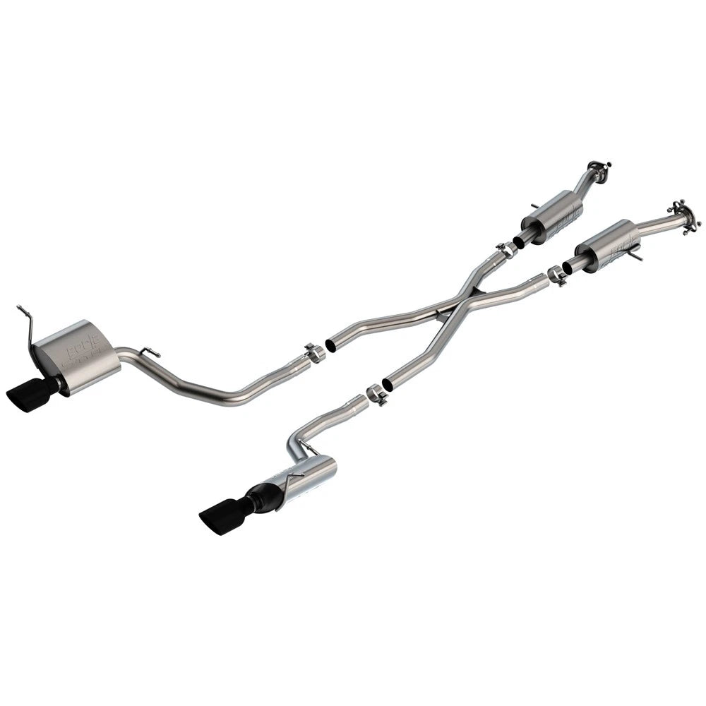 Borla Cat-Back Exhaust System - ATAK | 2014-2020 Jeep Grand Cherokee 3.6L (140835)