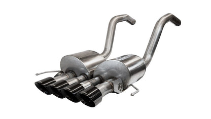 CORSA Valved 2.75 in Axle-Back 4.5 in Quad Tips | C7 Z06/ZR1/GS 15-19 (14777BLK)