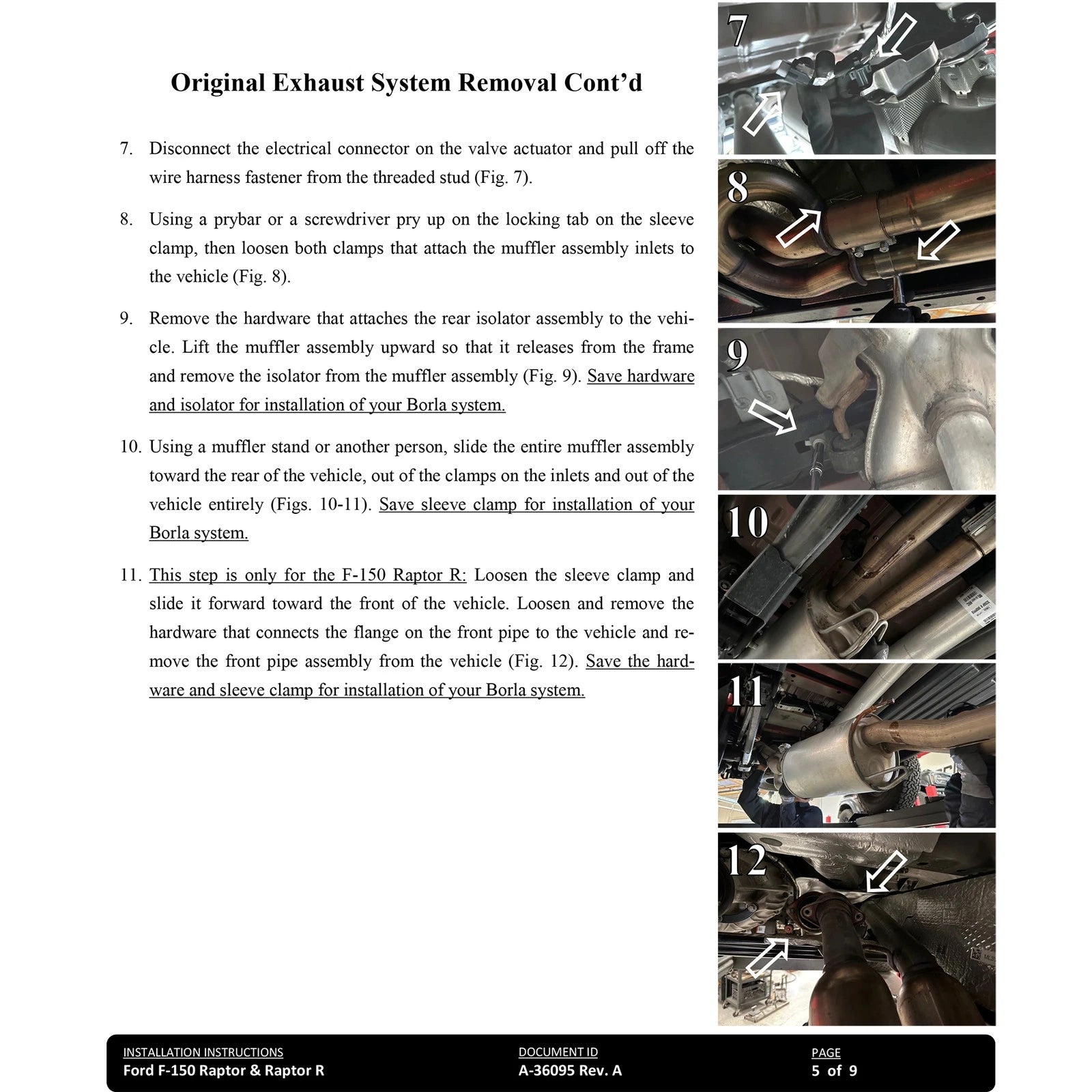 Borla ATAK 3in Catback Exhaust | Ford F-150 Raptor R (23-24) (60737)