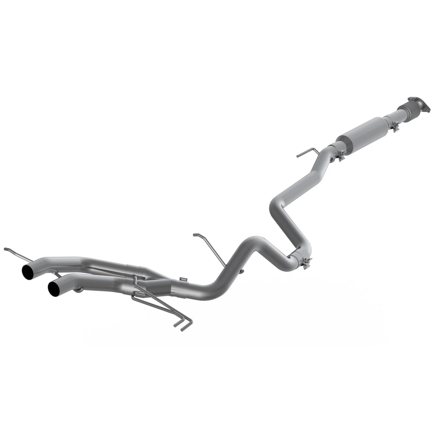 MBRP 2.5in AL Cat-Back Dual Rear Exit Exhaust | Hyundai Veloster Turbo (13-18) (S4702AL)