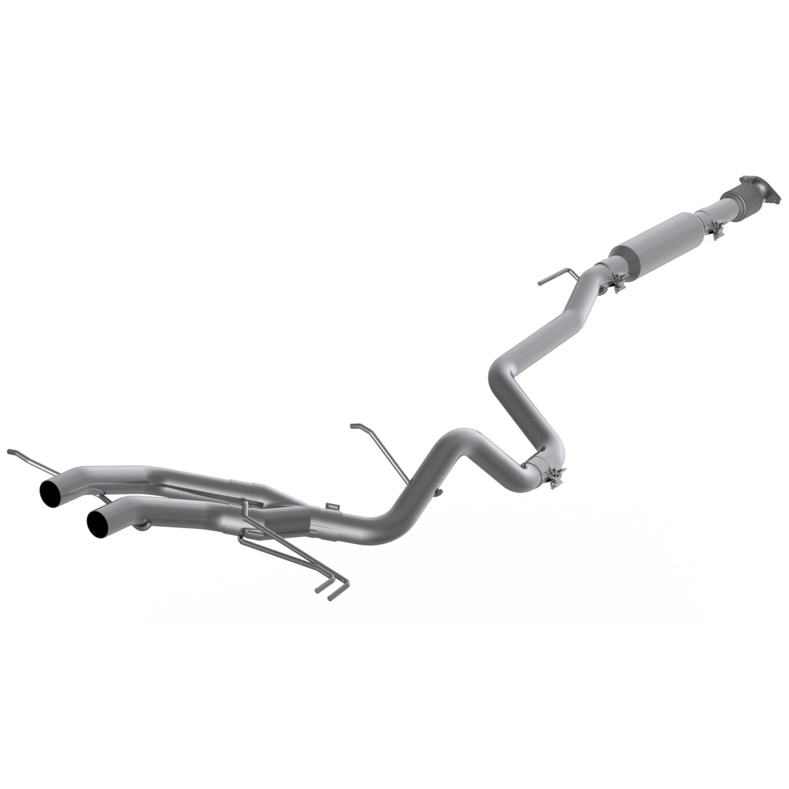 MBRP 2.5in AL Cat-Back Dual Rear Exit Exhaust | Hyundai Veloster Turbo (13-18) (S4702AL)