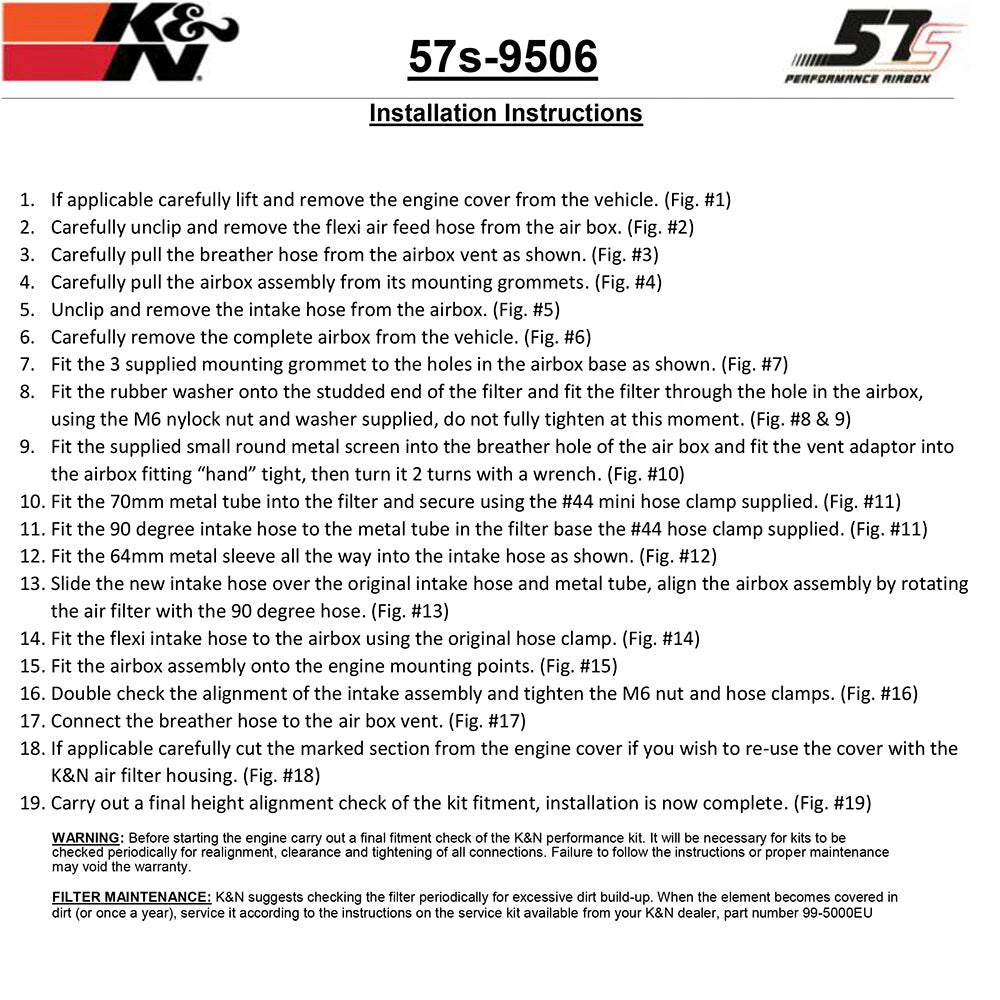 K&N Performance Intake Kit | Volkswagen Golf Sportsvan (18) (57S-9506)