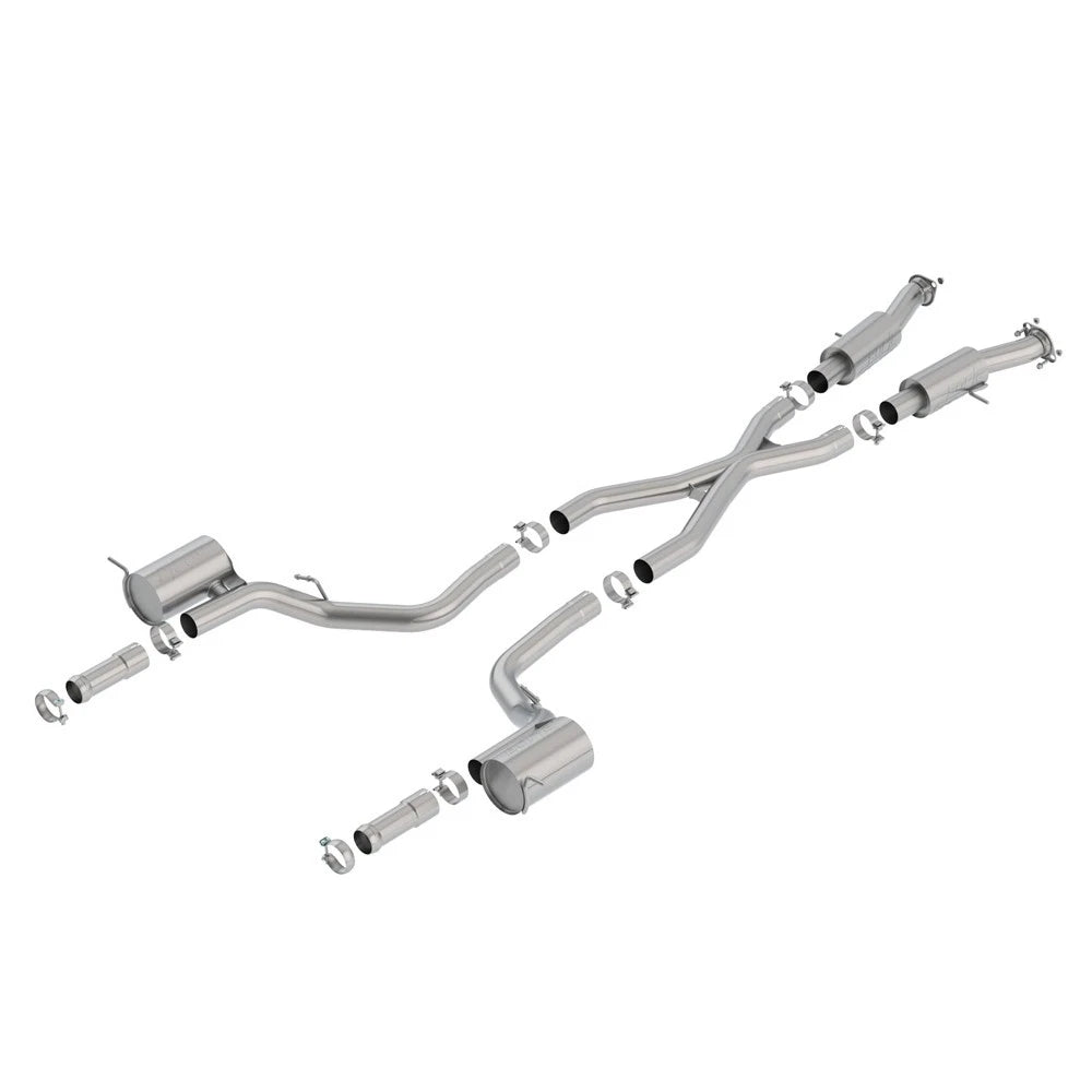 Borla S-Type Cat-Back Exhaust Jeep GC Trackhawk 6.2L (140755)