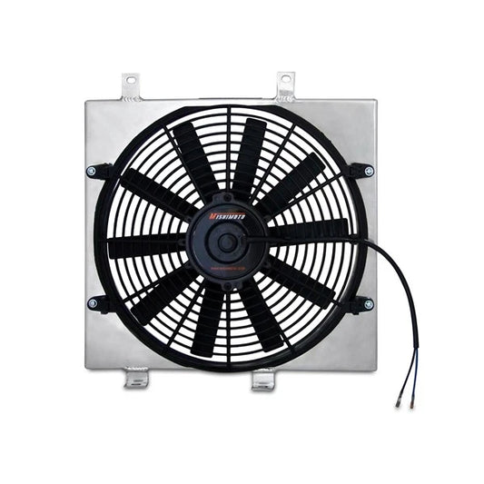 Mishimoto Aluminum Fan Shroud | 2001-2006 Mitsubishi Evo 7/8/9 (MMFS-EVO-01)