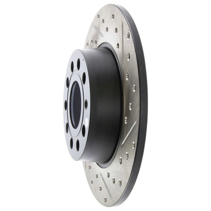 StopTech 127.33131L Rear Left Drilled Disc Brake Rotor for 10-18 Golf GTI Jetta