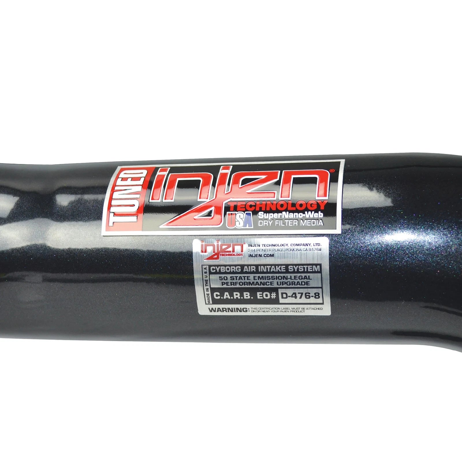 Injen Black Cold Air Intake System | Honda Civic Si Coupe / Sedan (06-09) (SP1578BLK)