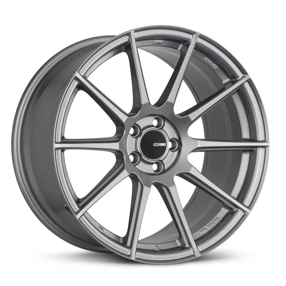Enkei TS10 Grey | 18x8" +45mm | 5x100mm Wheel