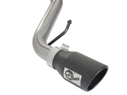 aFe 2.5in Aluminized Steel Cat-Back Exhaust w/ Black Tip Toyota FJ Cruiser (07-17) (49-06039-B)