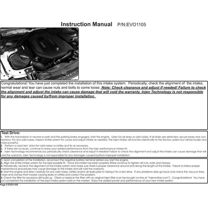 Injen Evolution Intake | BMW 340/440/M140/M240 3.0T (11-19) (EVO1105)