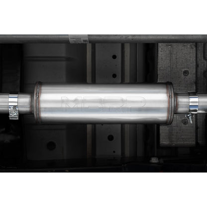 MBRP 3in Aluminized Steel Black Cat-Back Single Side Exit Exhaust | Chevrolet Colorado / GMC Canyon (23) (S5015BLK)