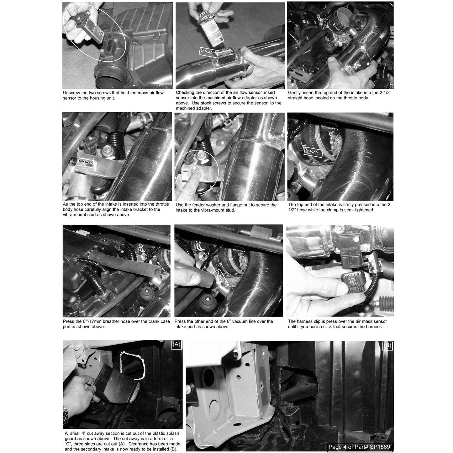 Injen Black Cold Air Intake System | Honda Civic EX 1.8L 4 Cyl. (06-09) Manual (SP1569BLK)