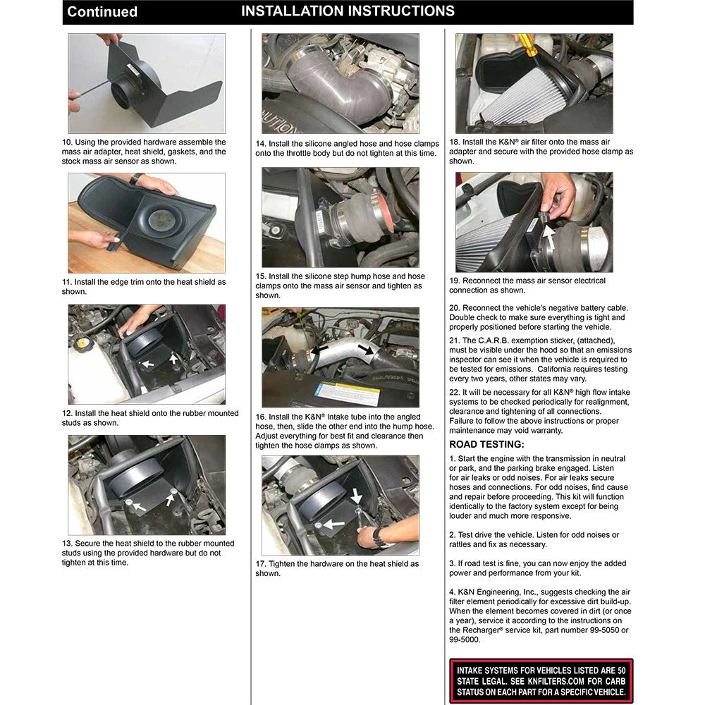 K&N High Flow Performance Kit | Chevy Silverado (99-04) V8 4.8/5.3L (77-3021KP)