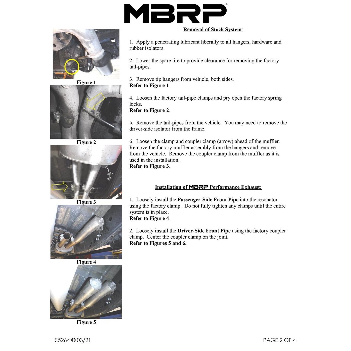 MBRP T409 3in Dual Rear Exit Resonator Back Exhaust | Ford F150 Raptor (17-20) (S5264409)