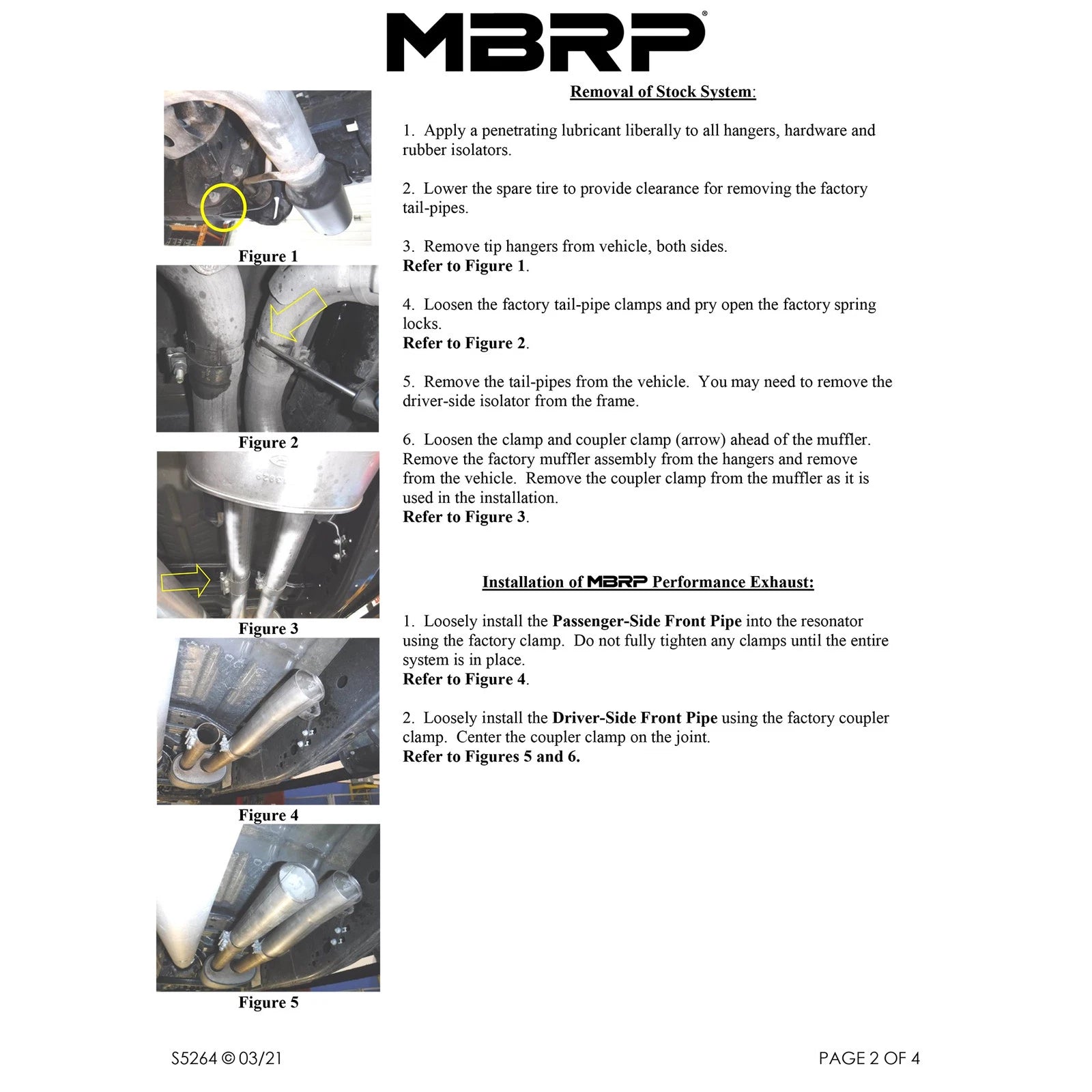 MBRP T409 3in Dual Rear Exit Resonator Back Exhaust | Ford F150 Raptor (17-20) (S5264409)