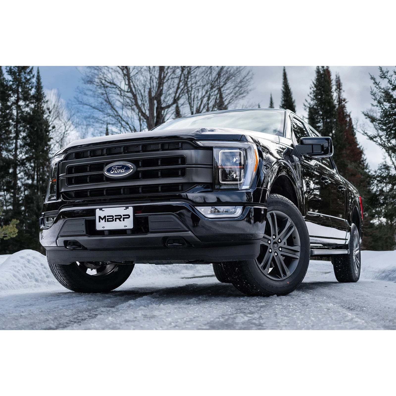 MBRP 3in T304 Single Side Catback Exhaust | Ford F-150 2021+ 2.7L/3.5L Ecoboost / 5.0L (S5211304)