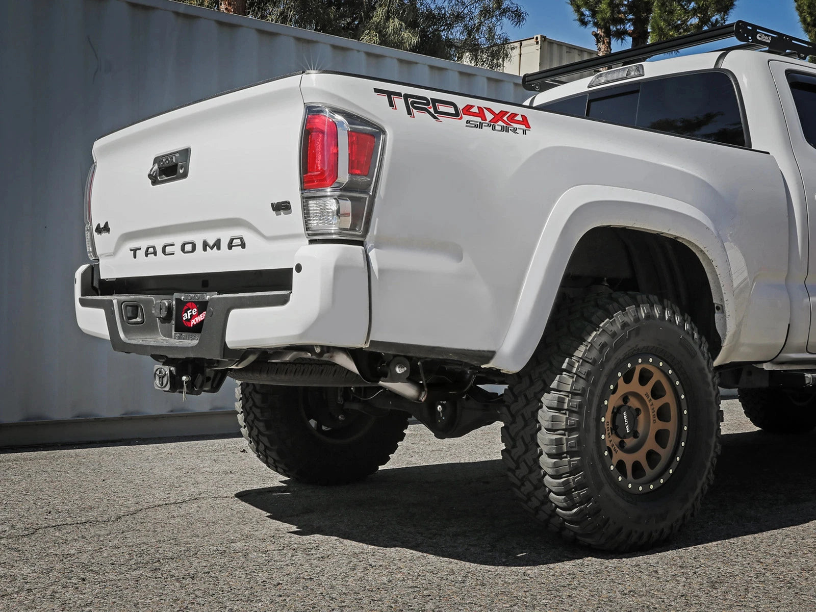 aFe 2.5in 409SS Cat-Back Exhaust Hi-Tuck | Toyota Tacoma V6-3.5L (16) (49-46034)