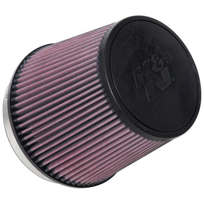 K&N RU-1014 Universal Round Tapered Performance Washable Air Filter for Intake