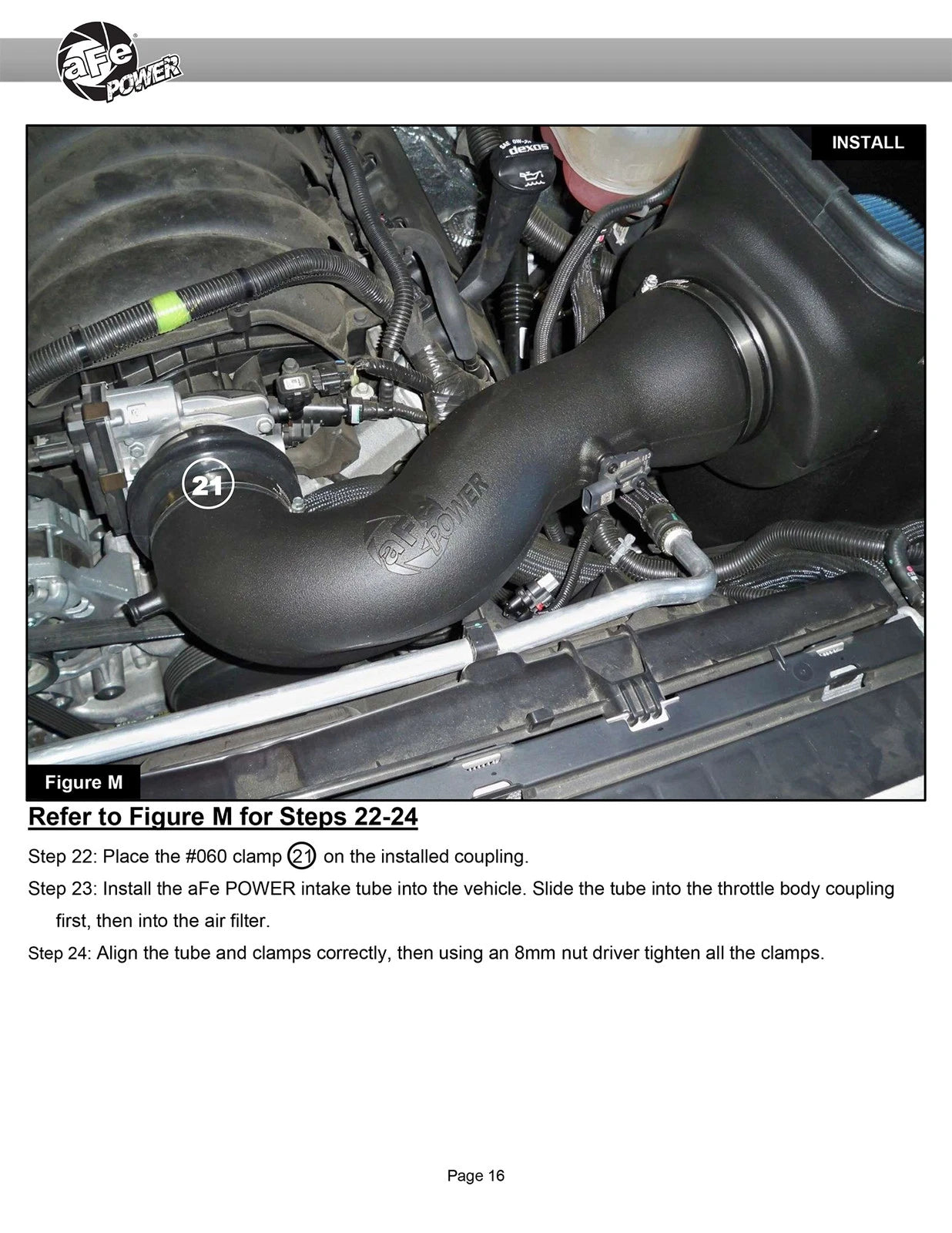 aFe Magnum FORCE Stage-2 Pro 5R Cold Air Intake | GM Silverado/Sierra 1500 V8-5.3L (19-20) (54-13058R)