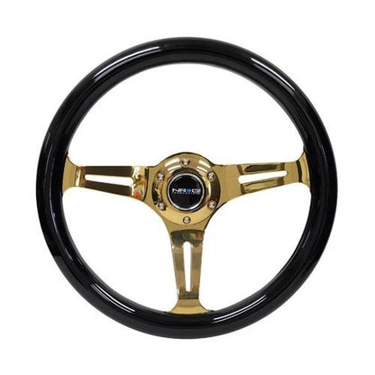 NRG Classic Wood Grain Steering Wheel - 350mm (ST-015)