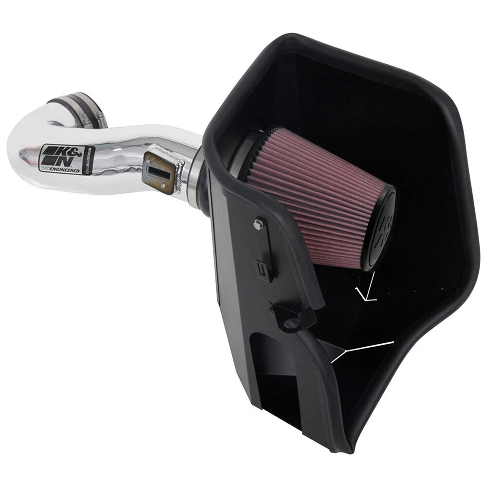 K&N Performance Air Intake Kit | Chevrolet Silverado / GMC Sierra 1500 (19-21) V8 5.3/6.2L