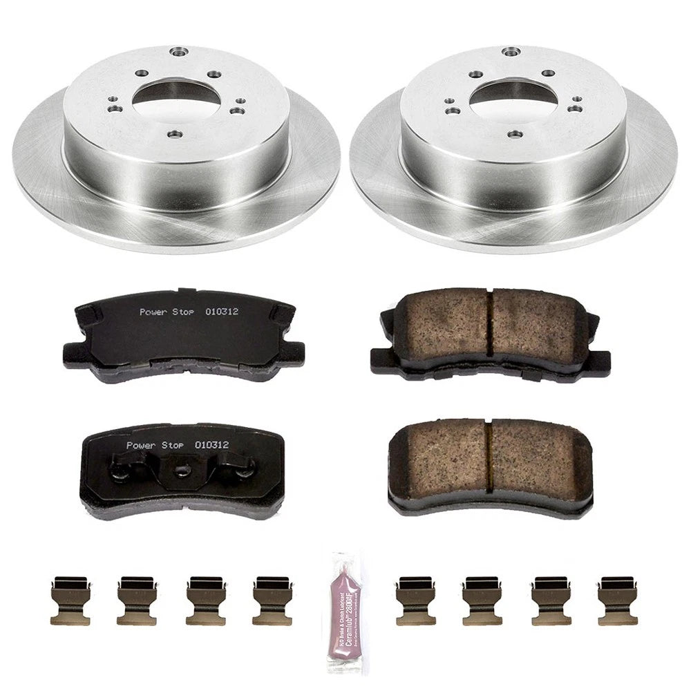 PowerStop KOE5499 Rear Autospecialty Brake Kit | Mitsubishi Outlander/Ralliart (07-15) (SPF5499)