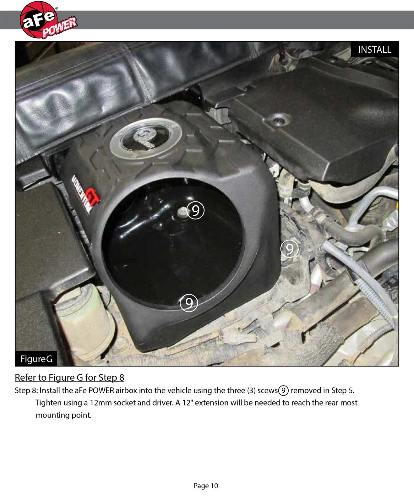 aFe Momentum GT Cold Air Intake | Lexus GX 460 (10-18) (50-70022D)