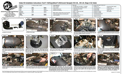 aFe Magnum FORCE Stage-2 Cold Air Intake | Ford F-150 97-05 V8-4.6/5.4L (54-10082) (SPF5410082)