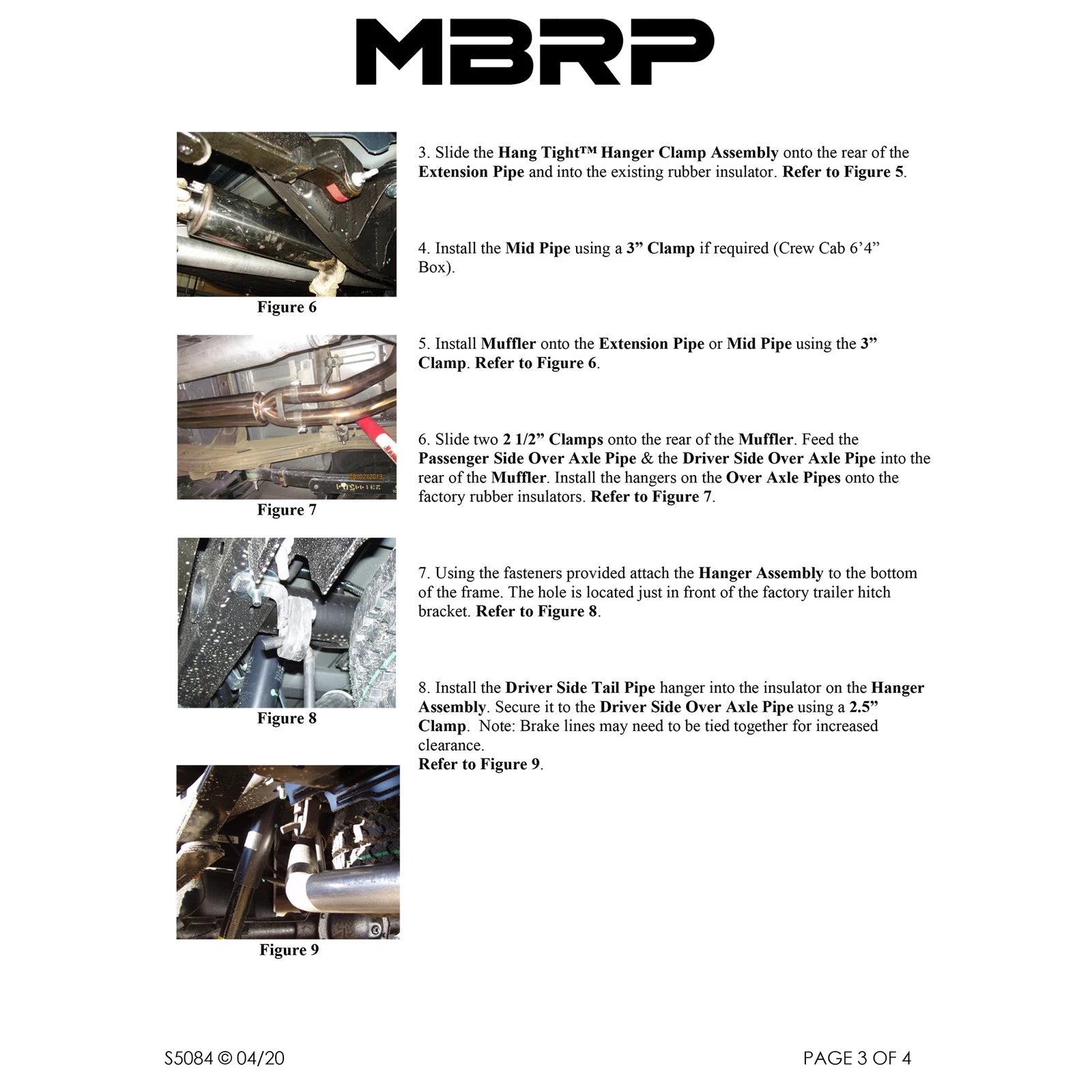 MBRP 3in T409 Dual Split Rear Exit Cat-Back | Chevy/GMC 1500 (14) (S5084409)