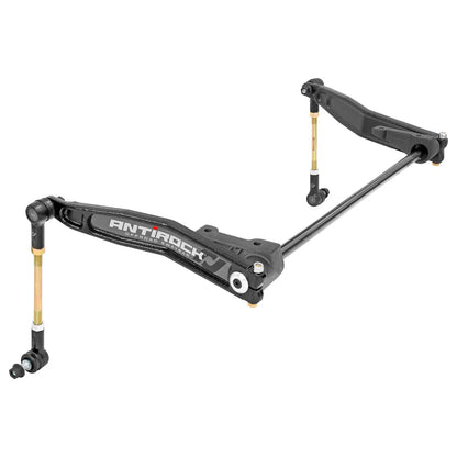 RockJock JK Antirock Sway Bar Kit Front Forged Arms Forged Brackets Heavy 1in Bar