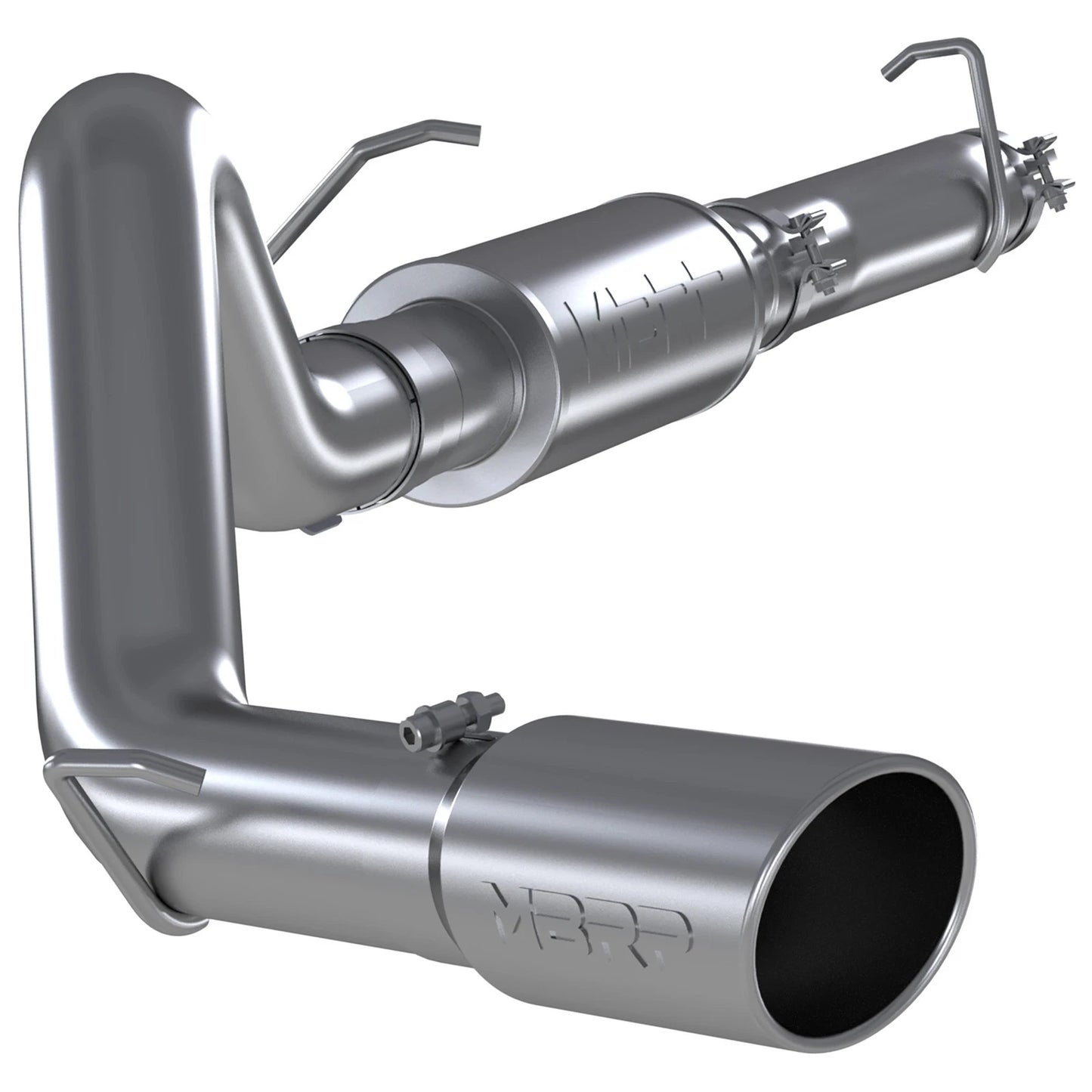 MBRP 4in Cat-Back Single Side Exit Aluminum Exhaust | Ford E-250/E-350 Van 6.0L (04-07) (S6285AL)