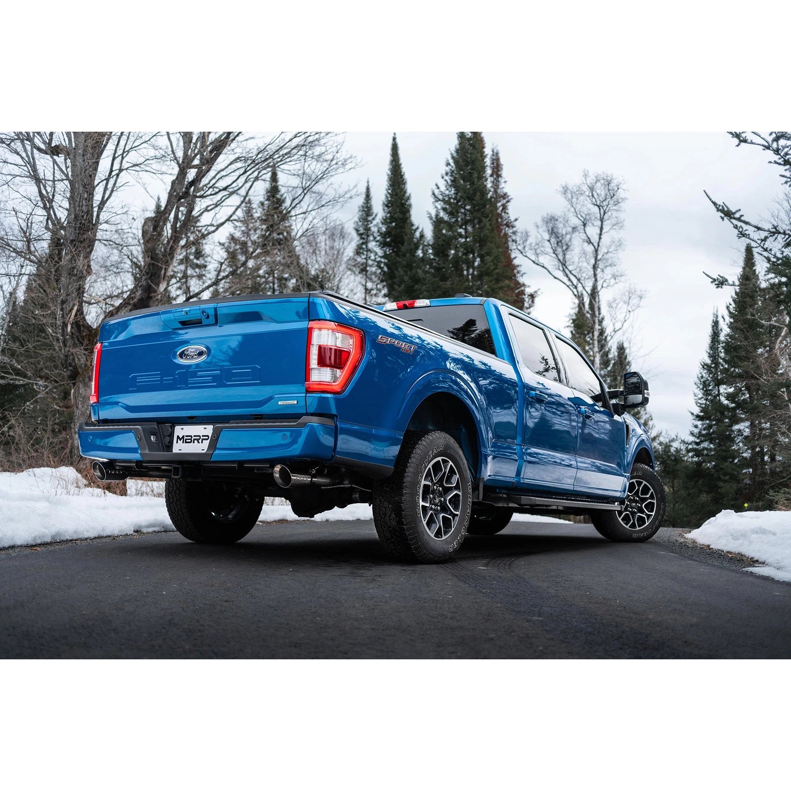 MBRP 3in Aluminized Steel Single Side Catback | Ford F-150 21-23 2.7L/3.5L/5.0L (S5211AL)