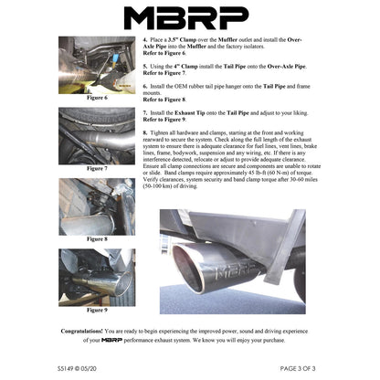 MBRP 4in Pro Series Cat-Back | Ram 2500/3500 14+ 6.4L Hemi (S5149304)