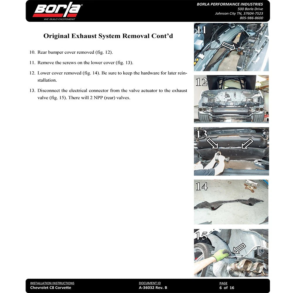 Borla Exhaust Cat-Back Exhaust System | 2020-2021 Chevrolet Corvette (140838/9)
