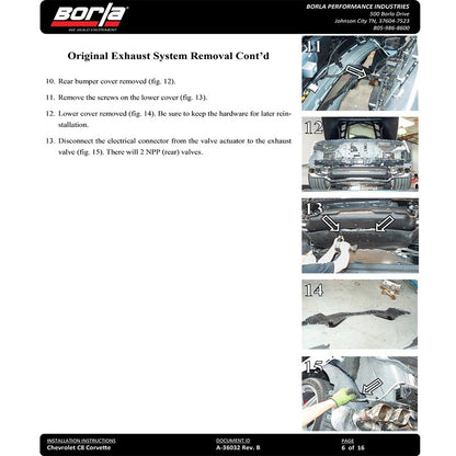 Borla Exhaust Cat-Back Exhaust System | 2020-2021 Chevrolet Corvette (140838/9)