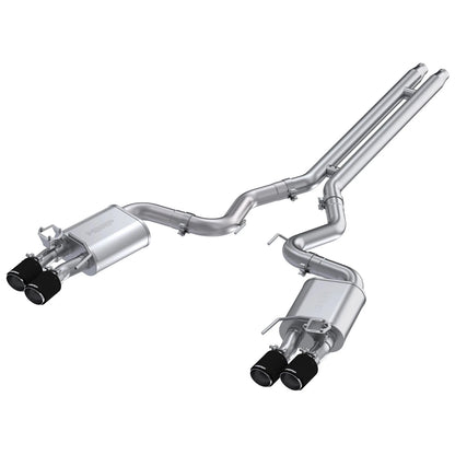 MBRP 4" Pro-Series Cat-Back Exhaust System | 2018-2023 Ford Mustang GT (S72093CF)
