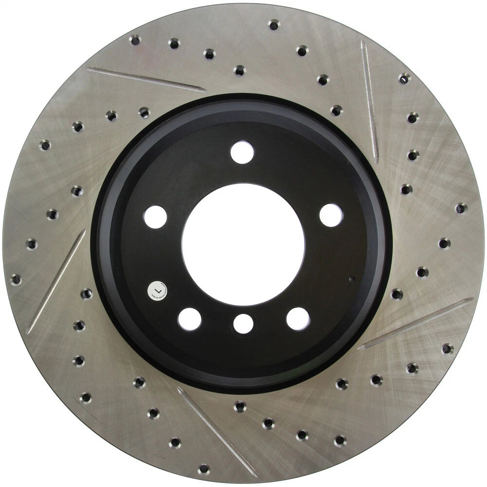 Stoptech Slotted And Drilled Brake Rotor | 2007-2009 BMW 335i (127.34093L)