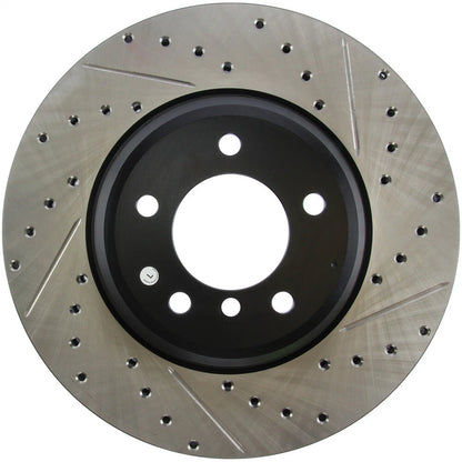 Stoptech Slotted And Drilled Brake Rotor | 2007-2009 BMW 335i (127.34093L)