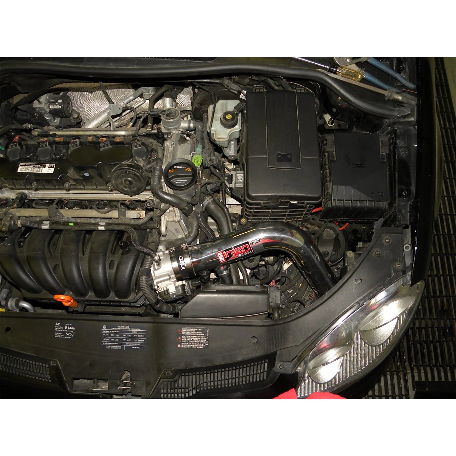 Injen Cold Air Intake | Volkswagen Golf (97-14) / Jetta (98-19) / Rabbit (97-06) / Air Fusion / Nano-Fiber Filter (NO MAF) (SP3027P)