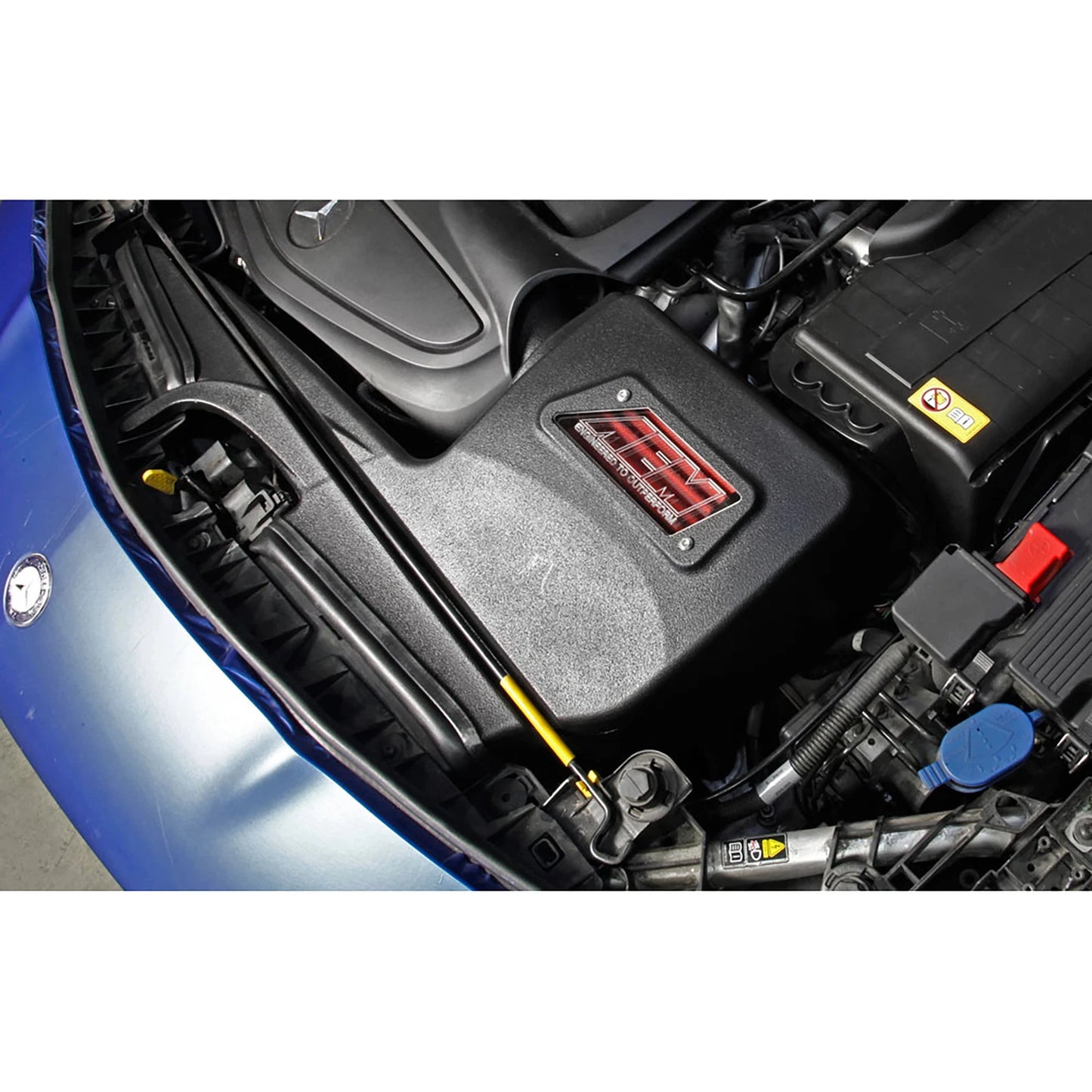 AEM 13-15 Mercedes CLA250 L4 2.5L Silver Cold Air Intake | Mercedes-Benz CLA250 (13-15) (21-781DS)