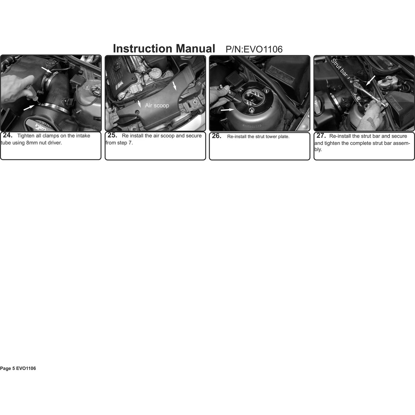 Injen Evolution Intake | BMW M3 E46 (01-06), Z3 (95-03) (EVO1106)